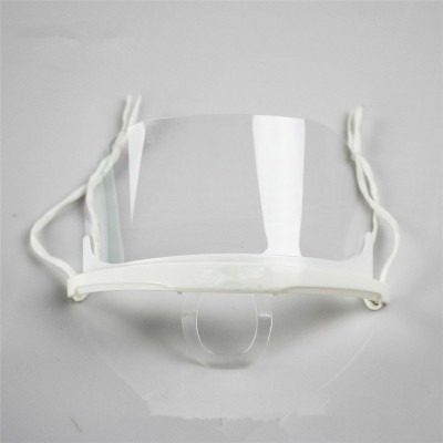 Reuse Transparent Anti-fogging Food-grade Face Shield For Kitchen And Restaurant Supplies